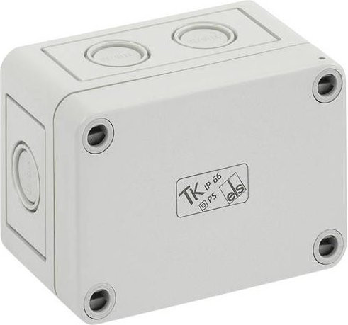 Spelsberg Installations-Gehäuse TK PS 97-6-m aus Polystyrol in Lichtgrau, B/T/H: 9,4 x 6,5 x 5,7 cm - Bild 1