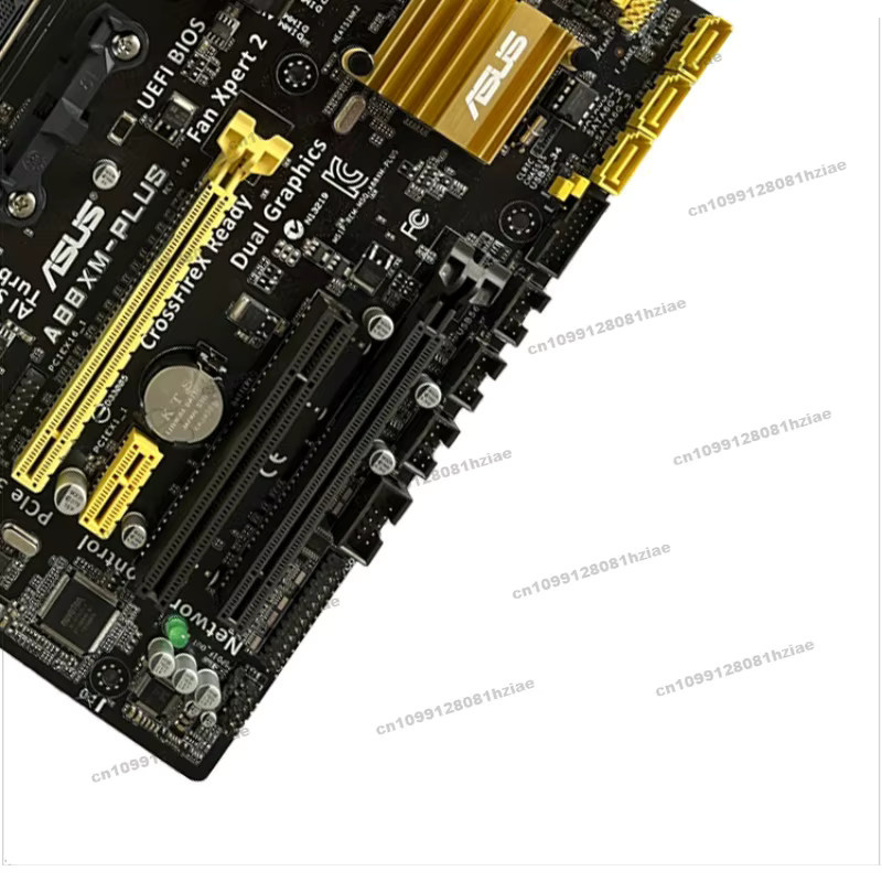 Asus Hauptplatine A88X-PLUS M2 / A68H-C FM2 mit NVMe/M.2 und USB-C in Schwarz - Bild 4