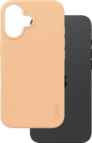 PanzerGlass CARE Fashionable Backcover für Apple iPhone 16 in Orange mit Unterstützung für induktives Laden - Bild 1