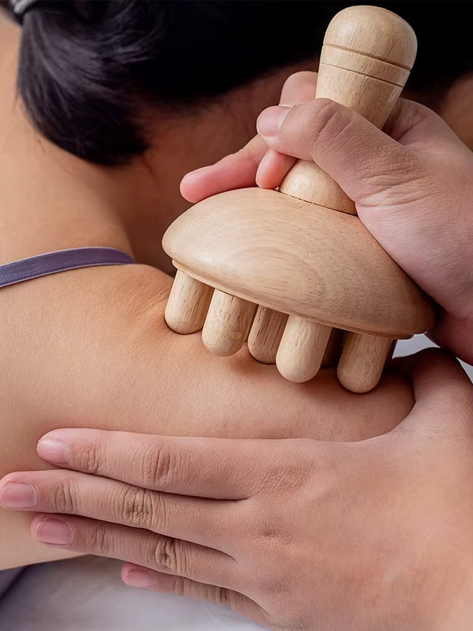 BOTQTOW Pilzmassagegerät aus Holz, Unisex, Körperpflege - Bild 7