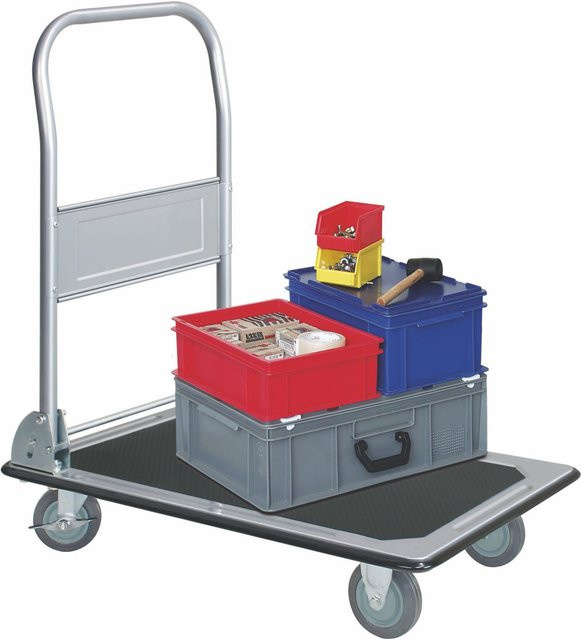 BRB Klappwagen mit grauen Rädern B/T/H: 91 x 61 x 0 cm - Bild 1