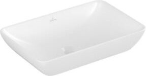 Villeroy & Boch Einbauwaschtisch Venticello aus Keramik in White, B/T: 55 x 36 cm, mit Überlauf - Bild 1