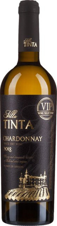 Villa Tinta VIP Chardonnay Weißwein, 2018, Ukraine, trocken, 0,75 l