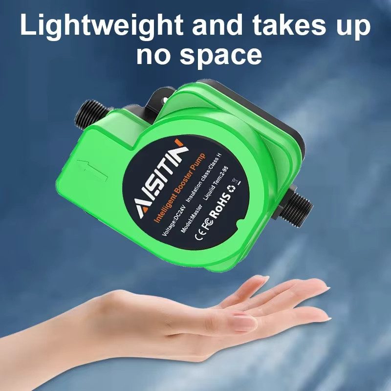 Bürstenlose automatische Druckerhöhungspumpe 180W 24V, leise Wasserdruckpumpe für die Haushaltsdusche - Bild 3