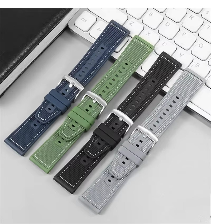 Mibro Smartwatch Armband, Silikon, 22 mm, green - Bild 2
