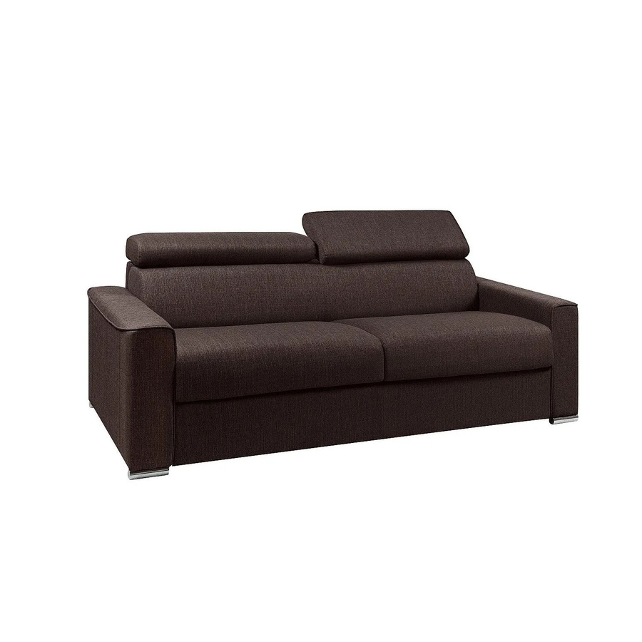 Schlafsofa Vizir von Vente-unique in Schokoladenbraun mit 216 cm Breite - Bild 2