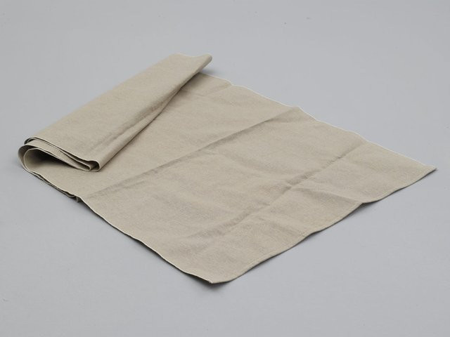 Scaritech Teigtuch gekettet aus Leinen in Braun, 10er Pack, B: 60 cm, L: 170 cm - Bild 1