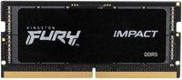 Kingston FURY Impact DDR5 Laptop-Arbeitsspeicher 8 GB SO-DIMM 4800 MHz CL38 KF548S38IB-8 Schwarz Gold - Bild 2