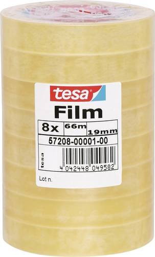 tesafilm Standard Klebefilm von TESA, transparent, 8er Pack, Breite: 19 mm, Länge: 66 m - Bild 1