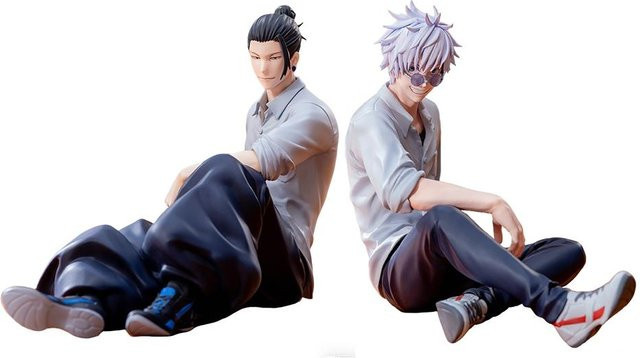 Fashnics Jujutsu Kaisen Gojo Satoru und Geto Suguru Actionfigur, Anime, Kunststoff - Bild 1