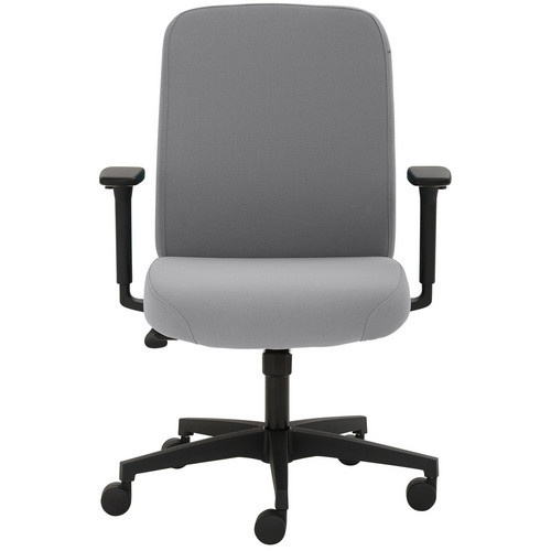 Mayer Sitzmöbel Drehstuhl 2219 in Grau mit Armlehnen und Rollen, Breite: 70 cm, Höhe: 62 cm - Bild 2