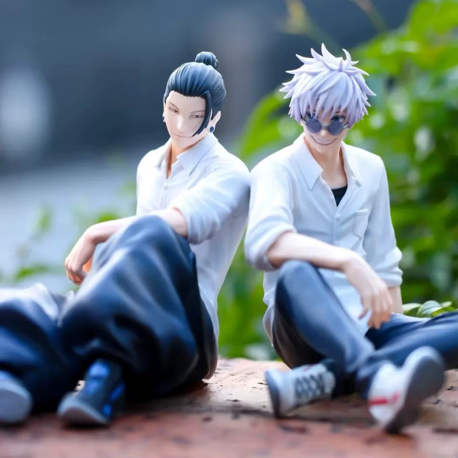 Bandai Jujutsu Kaisen Gojo Satoru Geto Suguru, Actionfigur, 10cm, 2-teiliges Set - Bild 5