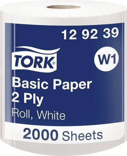 Tork Standard Papierwischtücher 2-lagig, Weiß, 370 x 340 mm - Bild 1
