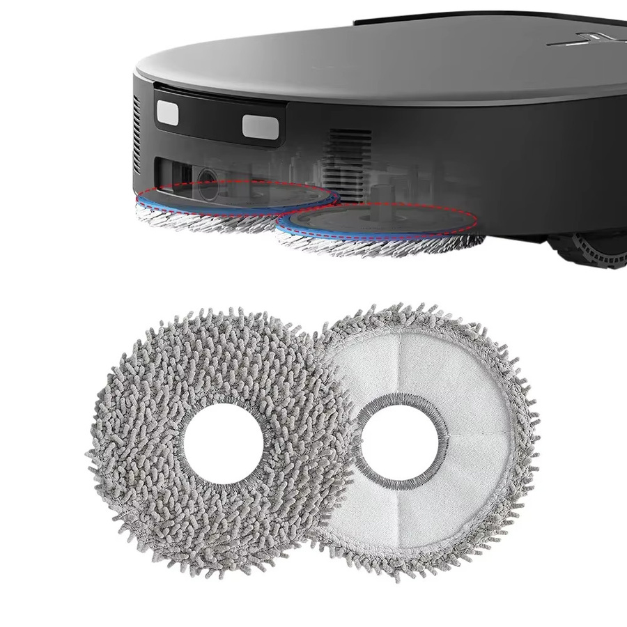 Ecovacs Deebot X5 OMNI X5 PRO OMNI X5 PRO X5 Max Zubehör Set mit Roller-Pinsel Seitenbürsten Hepa-Filtern und Staubbeuteln von WINDNINJA - Bild 1