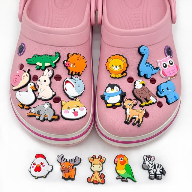 Happye&TiTi Schuhdekorationen, Tiere, Kinder - Bild 1