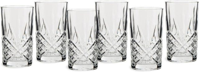 ECHTWERK Longdrinkgläser Tumbler, 6er Pack, transparent, 350 ml - Bild 1