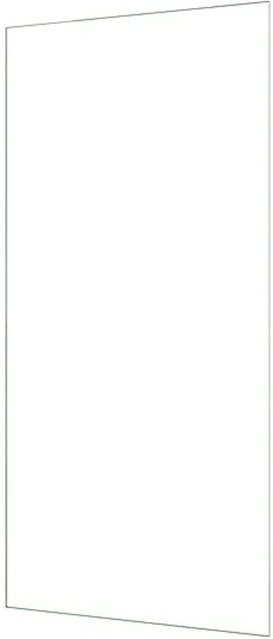 Duschparadies Walk-in Duschwand aus Klarglas mit Nano-Beschichtung, B/T/H: 47,7 x 200 cm, Transparent - Bild 1