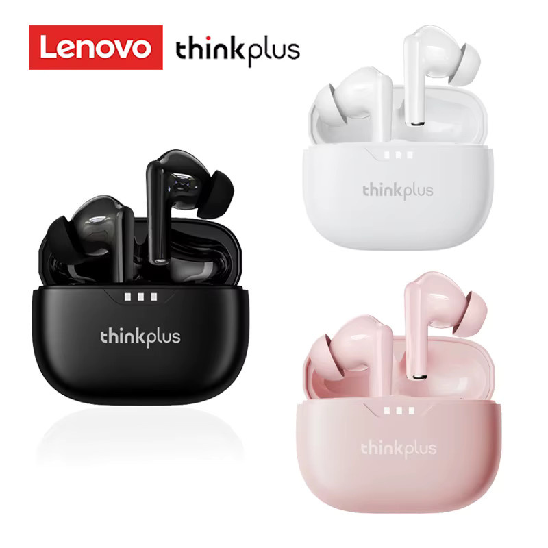 Lenovo Kabellose Bluetooth 5.3 In-Ear Kopfhörer mit HiFi Stereo und Geräuschunterdrückung in Schwarz - Bild 5