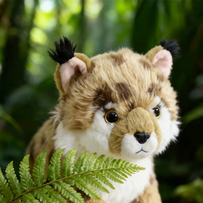 DOYOUDO Gelbe Leoparden-Plüschtiere, Tiere, Plüsch / Textil - Bild 4