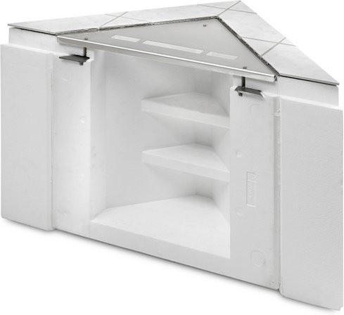 OTTOFOND Eckfüllstück Sicilia in Weiß, B/T/H: 94,5 x 60 x 133,5 cm - Bild 1
