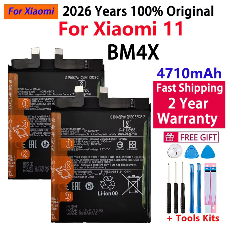 Original Ersatzakku für Xiaomi Mi 8 9 10 11 11i 11T Ultra SE 5G Modelle BM4F BM4N BM4X BM4Y BM3L BM3M BP42 BM55 BM58 BM59 in Schwarz - Bild 2