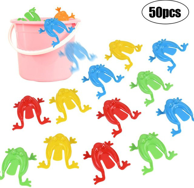 ZQNYCY Springender Frosch, Zappelspielzeug, 10–50 Stück - Bild 1