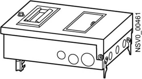 Siemens Abgangskasten BVP:203252 BD2-AK2M2/F in Lichtgrau mit 63A und 690 V/AC - Bild 1