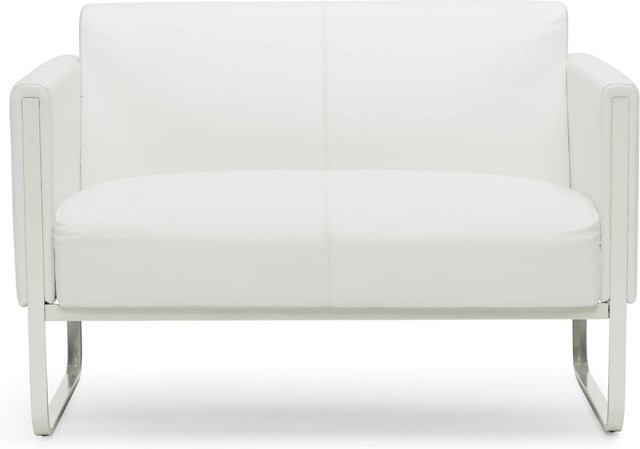 hjh OFFICE Lounge Sofa ARUBA mit Armlehnen aus Kunstleder - Bild 1