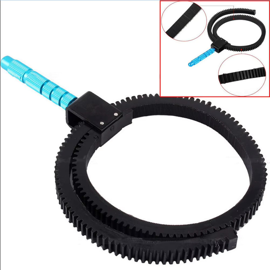 SD&HI Flexibler Getrieberinggürtel mit Handgriff für DSLR-Kameras und Follow-Focus-Zoomobjektive - Bild 2