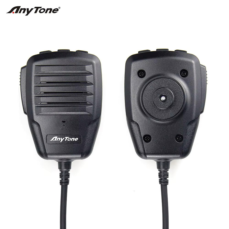 Anytone 6-Pin Mikrofon für CB-Funkgerät AT-6666PRO in Schwarz - Bild 2