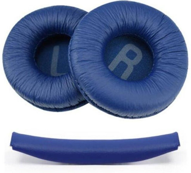 JBL Ersatz-Set aus Ohrpolstern und Stirnband für T520BT T510BT T500BT T450BT Kopfhörer in Blau - Bild 1