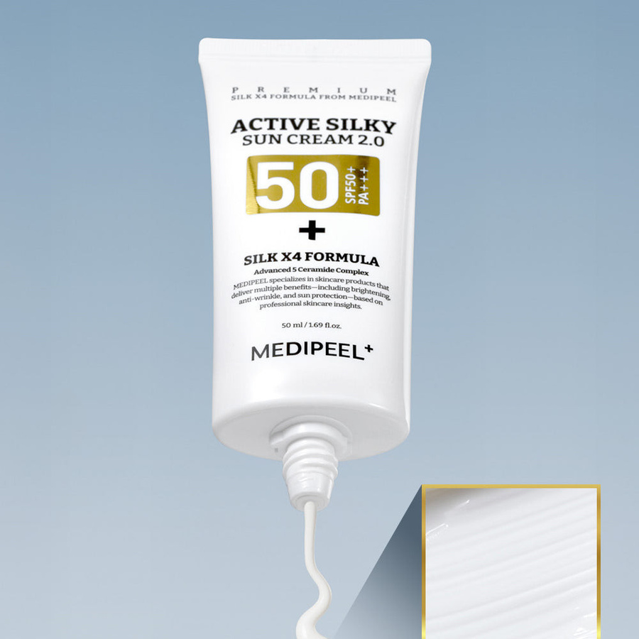 MEDI-PEEL Sonnencreme, 50 ml, LSF 50+, mit Adenosin und Peptide - Bild 2