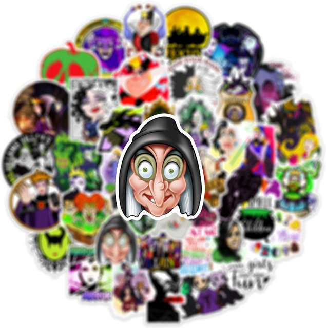 Disney Maleficent Aufkleber, Sticker, 10-teiliges Set - Bild 1