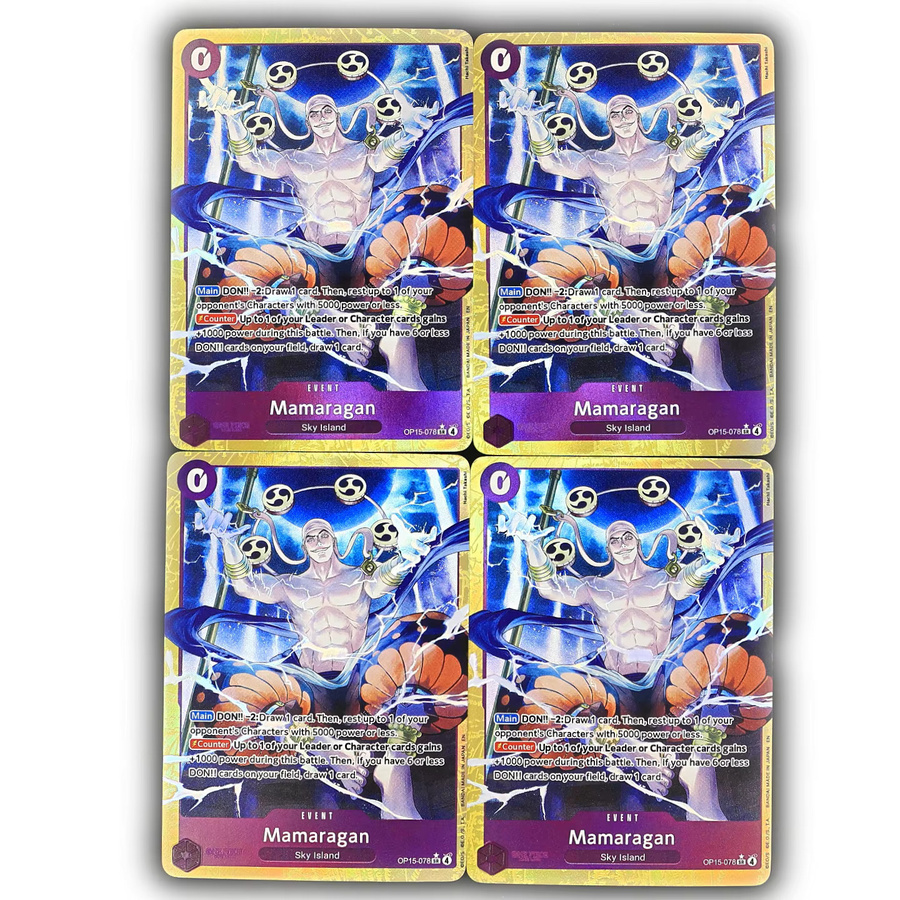 Bandai One Piece Mamaragan Enel, Sammelkarten, Englisch, Lila - Bild 5