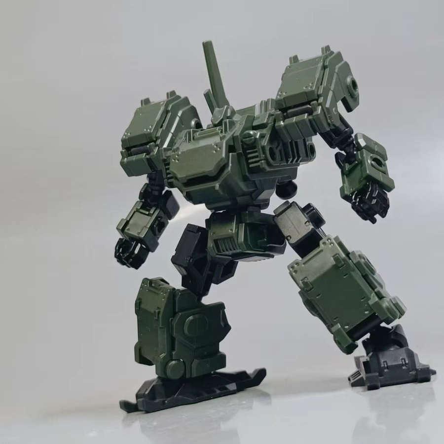 Sheik Mainland MUFS-S5 Fortress 3 Minutes Project, Mecha Actionfigur Bausatz, 1/60 Maßstab, Metall, Schwarz - Bild 3