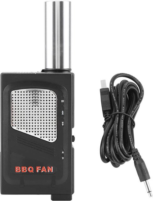 CosyHome Handheld Grill Luftgebläse für Outdoor und Picknick in Grau - Bild 1