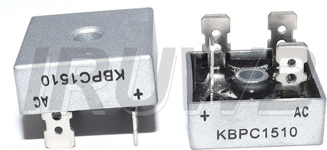 5er Set Diode Brückengleichrichter KBPC-Serie in Silber (10A, 15A, 25A, 35A, 50A) - Bild 1