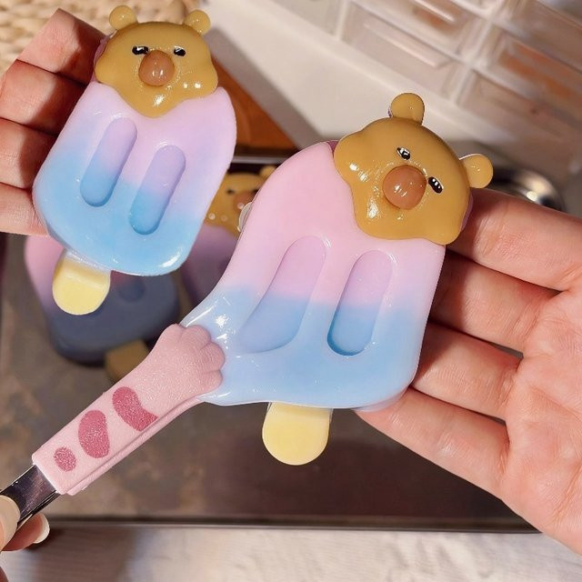 Tabas Squishy Capybara Eiscreme-Quetschspielzeug, multicolour - Bild 1