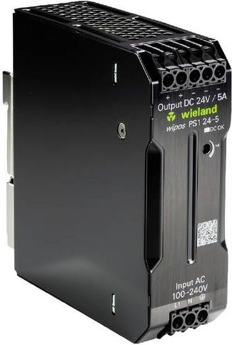 Wieland Electric 81.000.6530.6 Schaltnetzteil 24V 5A 120W Schwarz - Bild 1
