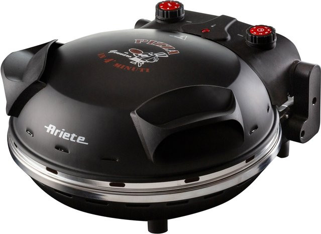 Ariete Pizza-Ofen Modell 917 in Schwarz mit 400 Grad Temperatur - Bild 1