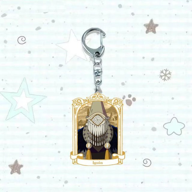 CHIC STUDIO Schlüsselanhänger Acryl, Coco Qifrey Agott Chibi Figur, beige - Bild 1