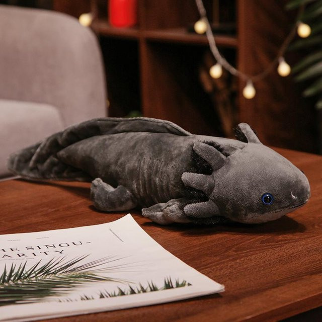 Yiran toy Molch Plüschtier, Axolotl Salamander, Bunt / Mehrfarbig, 23-80cm - Bild 1
