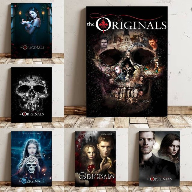 Move The Originals Poster Bilibili Wandkunst-Aufkleber mit abstraktem geometrischem Design in Mehrfarbig, Rechteckig - Bild 1