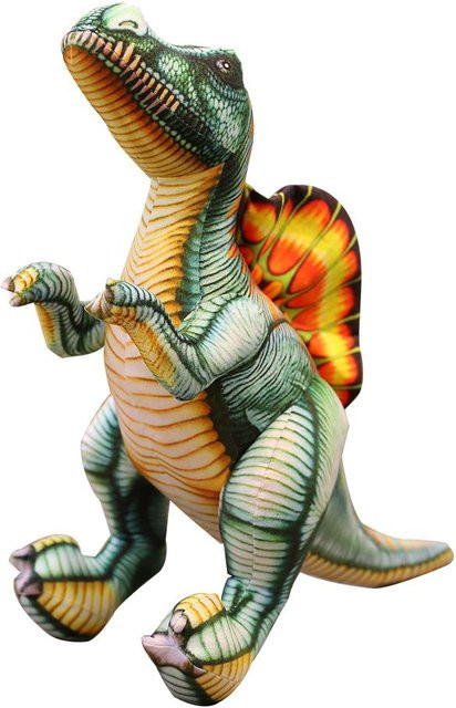 Binchi Fitness Spinosaurus Dinosaurier Plüschtier, Grün, ab 14 Jahre - Bild 1