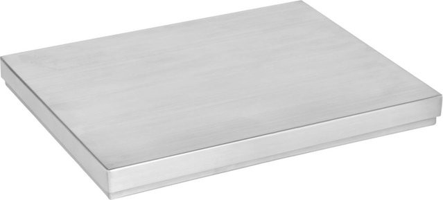 VEGA Kühlplatte Vogan in Silber/Grau, B/T/H: 24,1 x 30,6 x 3,1 cm - Bild 1