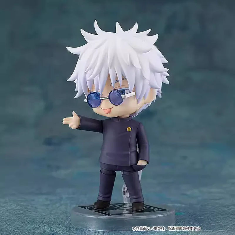 Bandai Jujutsu Kaisen Gojo Satoru Actionfigur Q-Version Nendoroid Modell aus Kunststoff, mehrfarbig - Bild 3