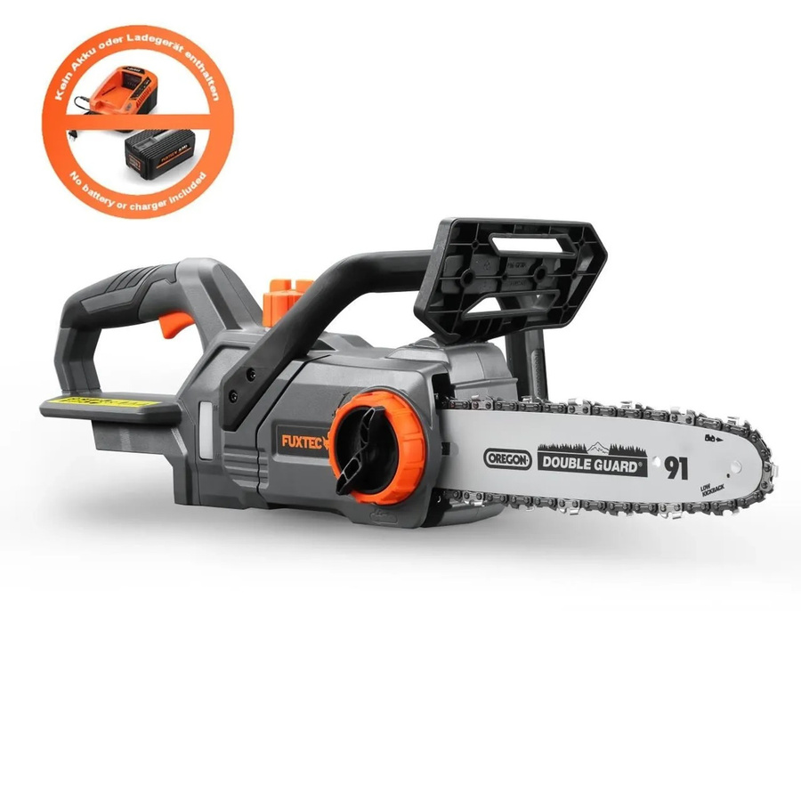 FUXTEC 20V Akku Kettensäge FX-E1KS20 in Schwarz mit 3/8 Zoll Kettenteilung - Bild 2