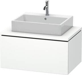Duravit Waschtischunterschrank L-Cube in Weiß für Konsole mit einem Auszug, B/T: 82 x 54,7 cm - Bild 1