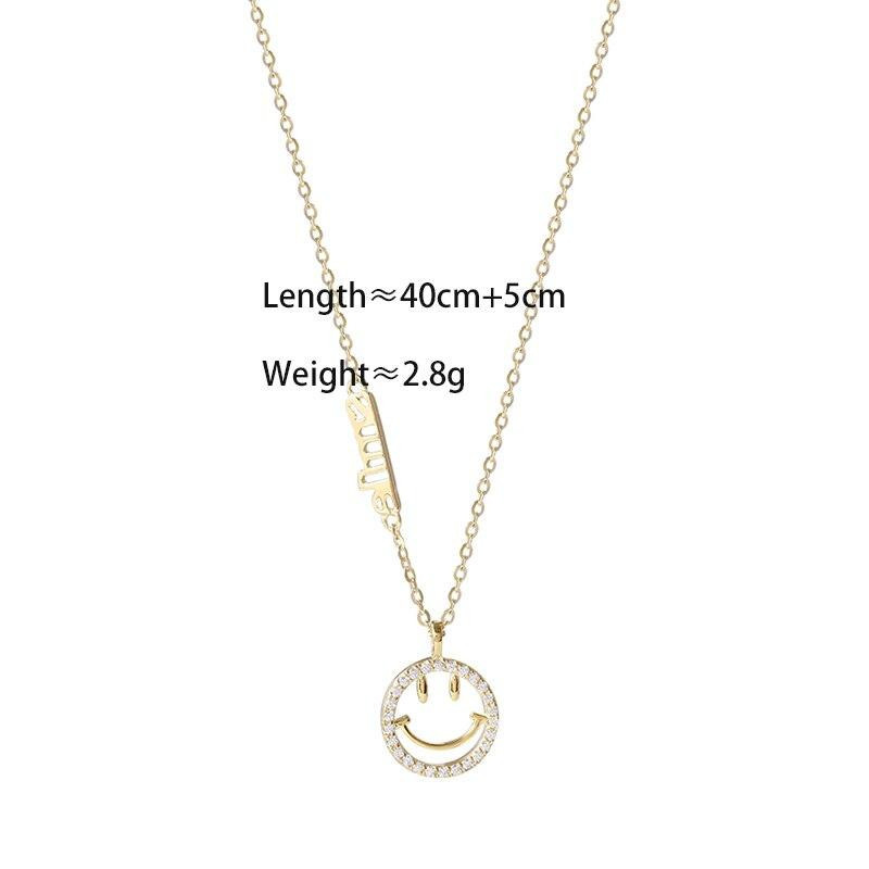YIRAN Jewelry Halskette, 925 Silber, Zirkonia, Damen - Bild 4