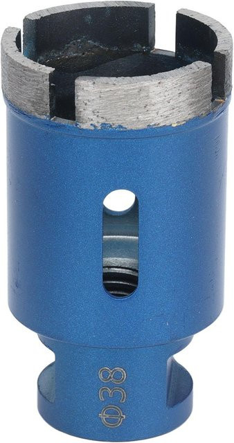TOMTOP JMS Diamant-Lochsägenöffner M14 mit Cutter für Marmor und Granit, Durchmesser: 38 mm, Blau - Bild 1